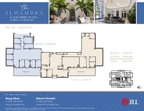 2 Alhambra Plz, Coral Gables, FL à louer Plan d’étage– Image 1 sur 1