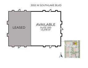 3055 W Southlake Blvd, Southlake, TX à louer Plan d’étage– Image 1 sur 1