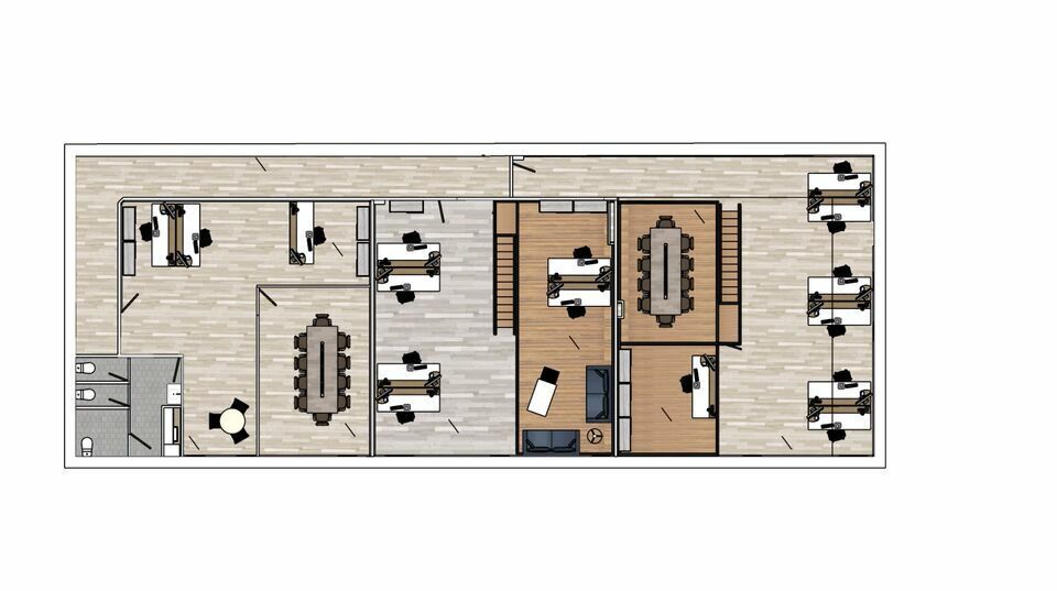 Bureau dans Le Havre à louer - Plan d’étage – Image 2 sur 8