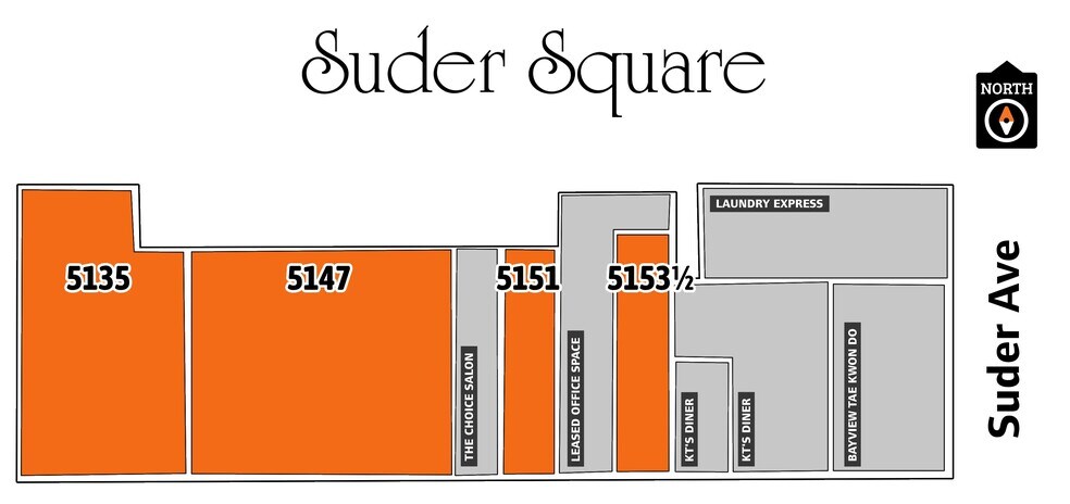 5109-5147 Suder Ave, Toledo, OH à louer - Photo de l’immeuble – Image 2 sur 8