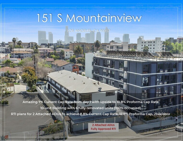 151 S Mountain Vw, Los Angeles, CA à vendre - Photo de l’immeuble – Image 1 sur 20