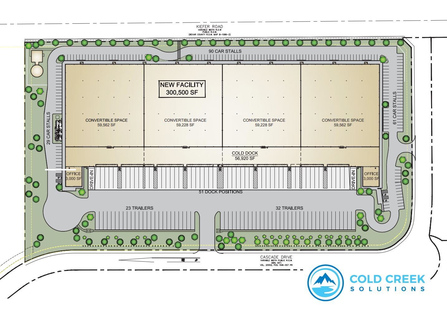 110 Cascade Dr, San Antonio, TX à louer Plan d’étage– Image 1 sur 1