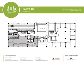 201 E John Carpenter Fwy, Irving, TX à louer Plan d’étage– Image 1 sur 1