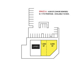 4325-4355 W 11th Ave, Eugene, OR à louer Plan de site– Image 2 sur 3