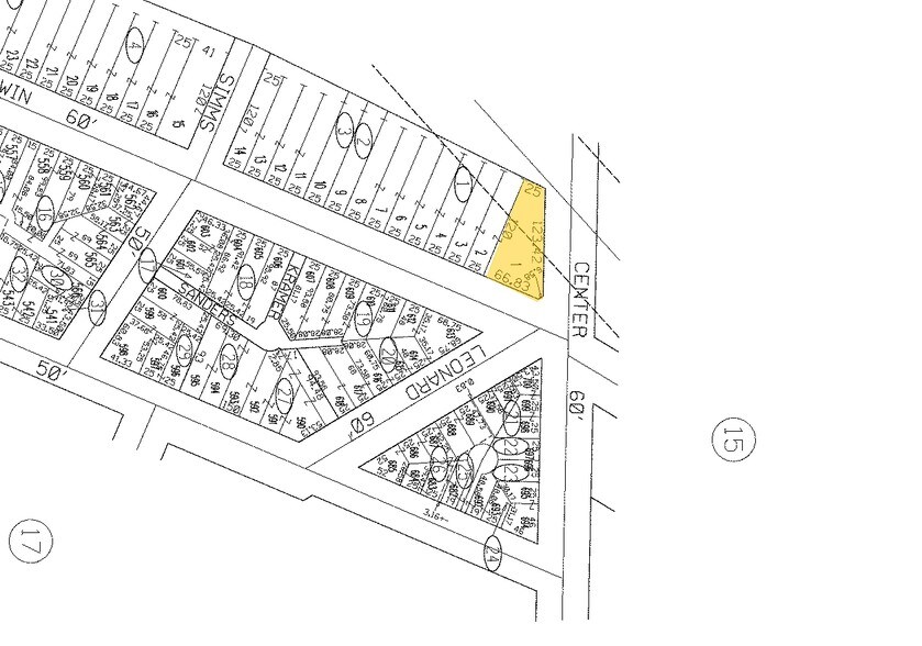 1600 Merwin Ave, Cleveland, OH à louer - Plan cadastral – Image 2 sur 9