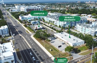 3801 34th St S, Saint Petersburg, FL - Vue aérienne vue de carte - Image1