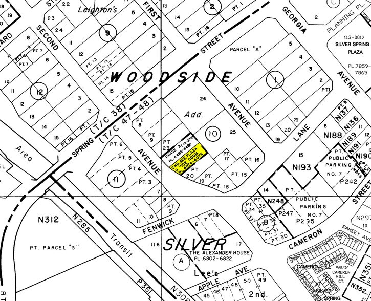 8607-8609 2nd Ave, Silver Spring, MD à vendre - Plan cadastral – Image 3 sur 87