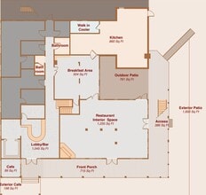 2937 Beach Blvd S, Gulfport, FL à louer Plan d’étage– Image 2 sur 9