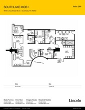 1545 E Southlake Blvd, Southlake, TX à louer Plan d’étage– Image 1 sur 1