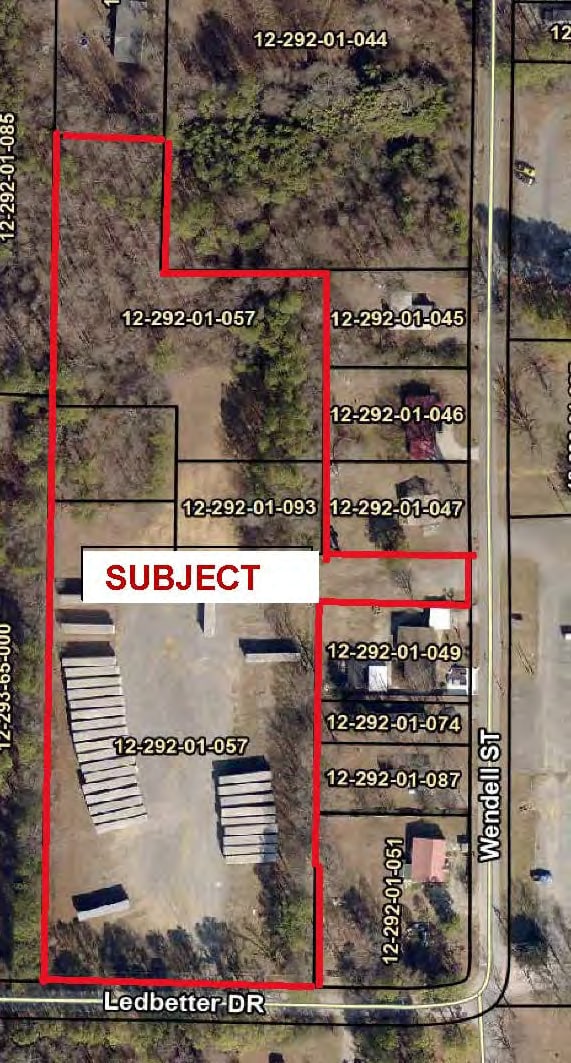 1822 Wendell St, Dalton, GA à vendre Plan cadastral– Image 1 sur 2