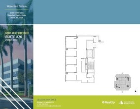 6303 Blue Lagoon Dr, Miami, FL à louer Plan d’étage– Image 1 sur 1