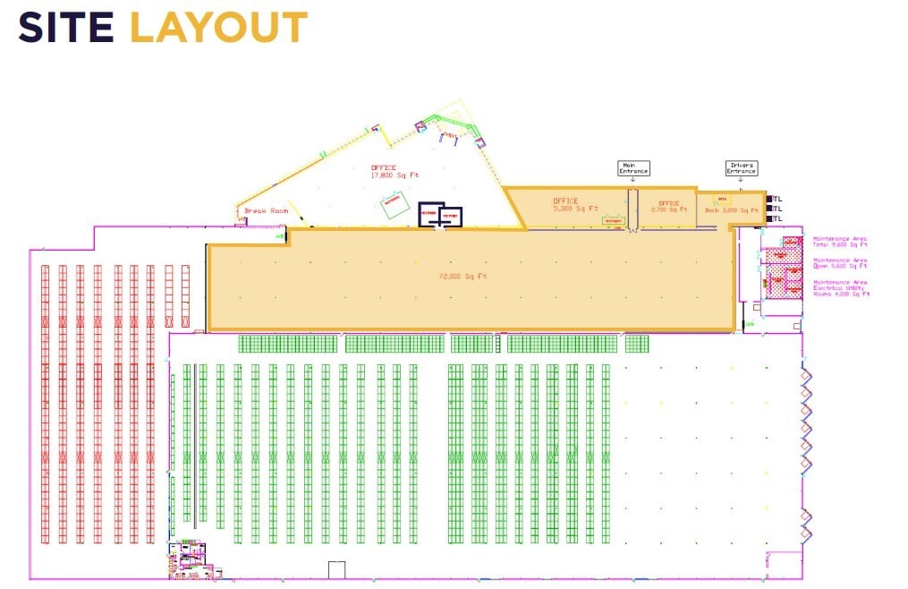 7381 Bramalea Rd, Mississauga, ON à louer Plan de site– Image 1 sur 1