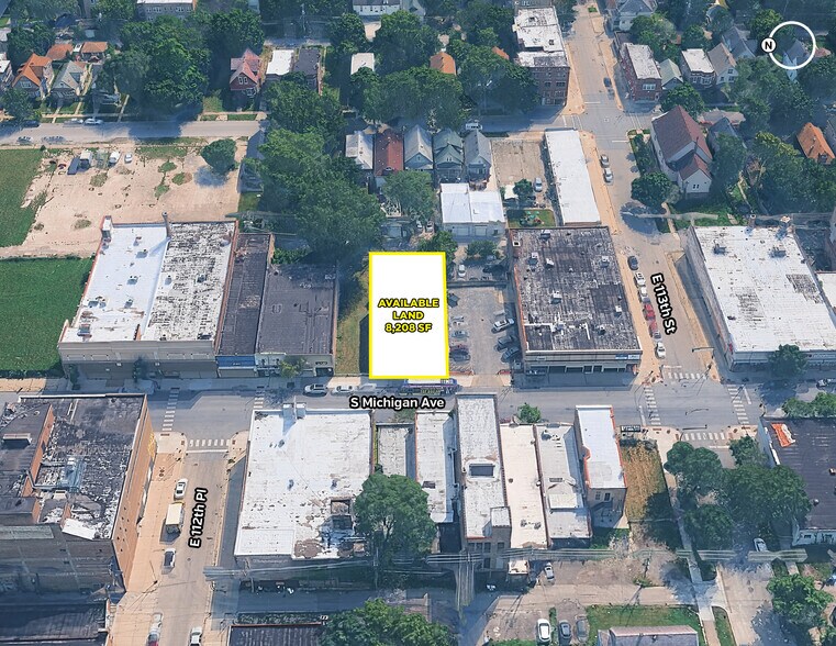 11241 S Michigan Ave, Chicago, IL à vendre - Aérien – Image 3 sur 3