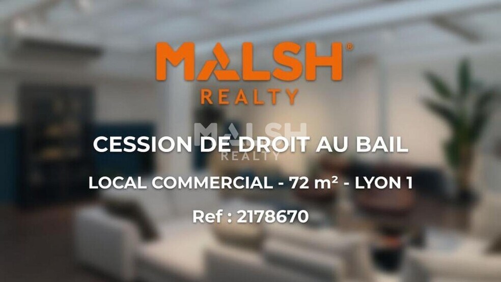 Local commercial dans Lyon à louer - Photo intérieure – Image 1 sur 3