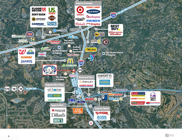 1243 Augusta West Pky, Augusta, GA à vendre - Photo de l’immeuble – Image 3 sur 4