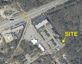 48 Saint Mark Rd, Taylors, SC - Vue aérienne vue de carte - Image1