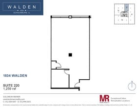 1834 Walden Office Sq, Schaumburg, IL à louer Plan d’étage– Image 1 sur 4