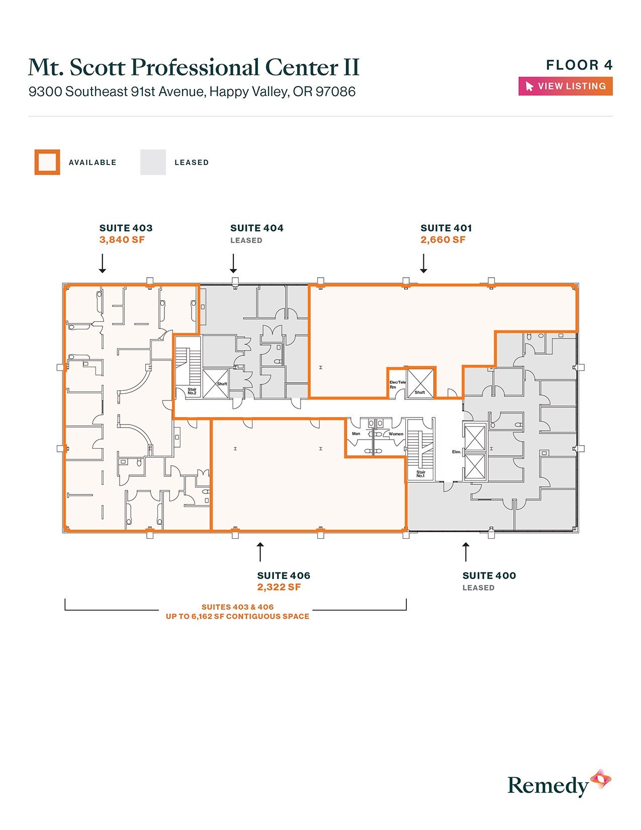 9300 SE 91st Ave, Happy Valley, OR à louer Plan d’étage– Image 1 sur 1
