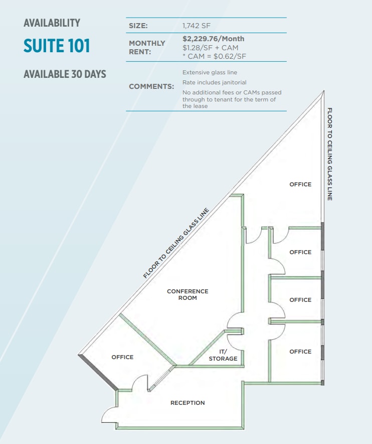 1945 Camino Vida Roble, Carlsbad, CA à louer Plan d’étage– Image 1 sur 1