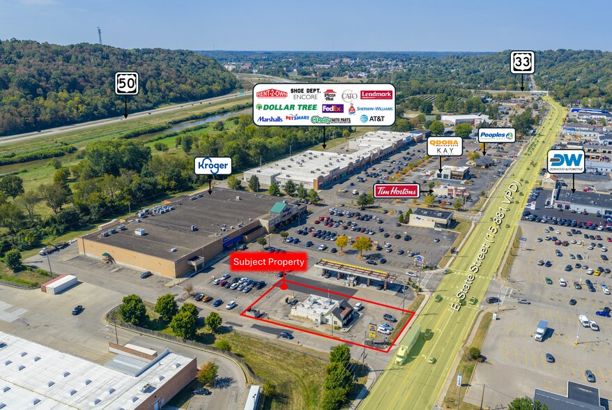 921 E State St, Athens, OH à louer - Aérien – Image 1 sur 8