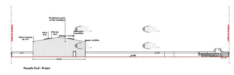 Terrain dans Le Rove à vendre - Plan d’étage – Image 3 sur 3