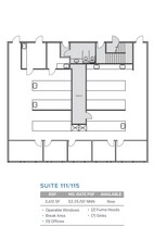 505 Coast Blvd S, La Jolla, CA à louer Plan d’étage– Image 1 sur 1