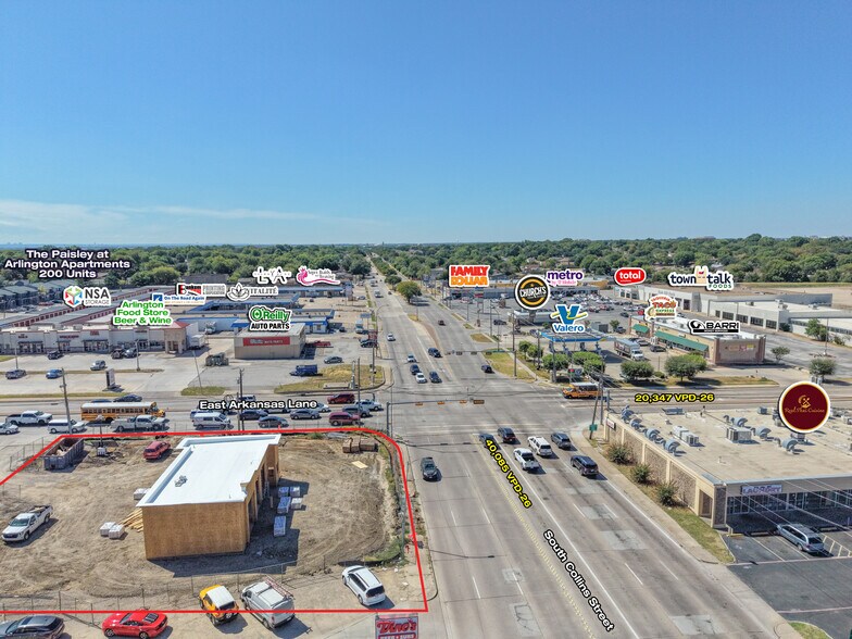 901 E Arkansas Ln, Arlington, TX à vendre - Photo de l’immeuble – Image 3 sur 6