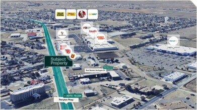 100 E 28th Ave, Pampa, TX - VUE AÉRIENNE vue de carte - Image1