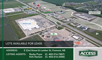 Plus de détails pour 23rd and Lumber St., Fremont, NE - Terrain à louer