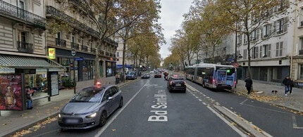 137 Boulevard Saint-Michel, Paris, PAR - Vue aérienne  vue de carte