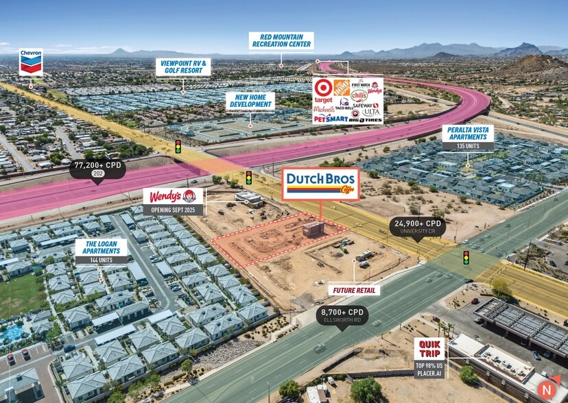 9145 University Dr, Mesa, AZ à vendre - Photo de l’immeuble – Image 3 sur 5