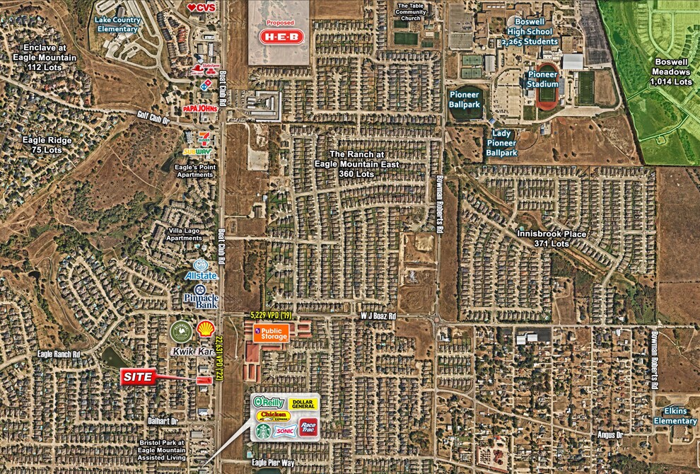 7425 Boat Club Rd, Fort Worth, TX à vendre Photo principale– Image 1 sur 3