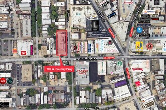 702-704 W Diversey Pky, Chicago, IL - Vue aérienne  vue de carte - Image1