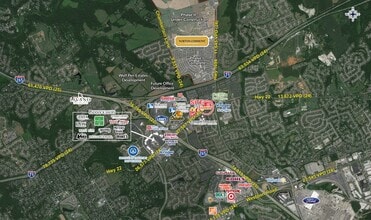 9913 Brownsboro Rd, Louisville, KY - Vue aérienne  vue de carte - Image1