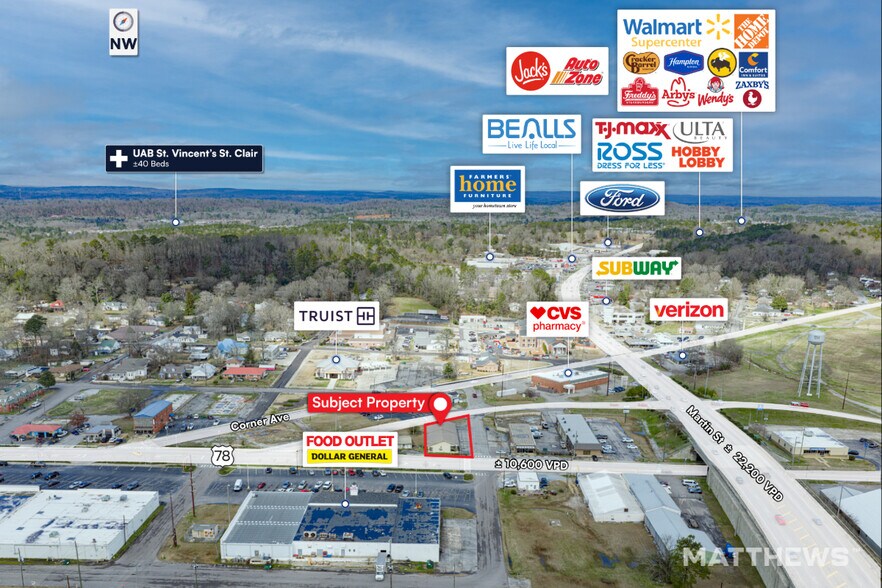 7 23rd St N, Pell City, AL à vendre - Photo de l’immeuble – Image 3 sur 3