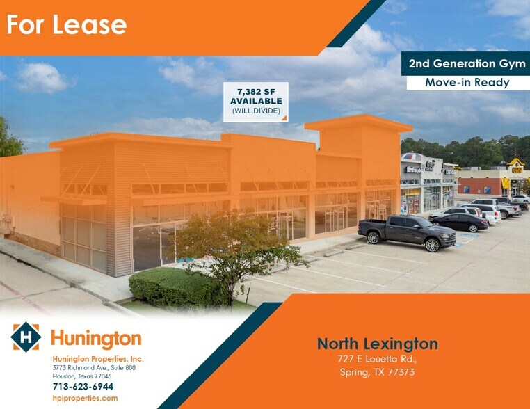 727 E Louetta Rd, Spring, TX à louer - Photo de l’immeuble – Image 1 sur 1