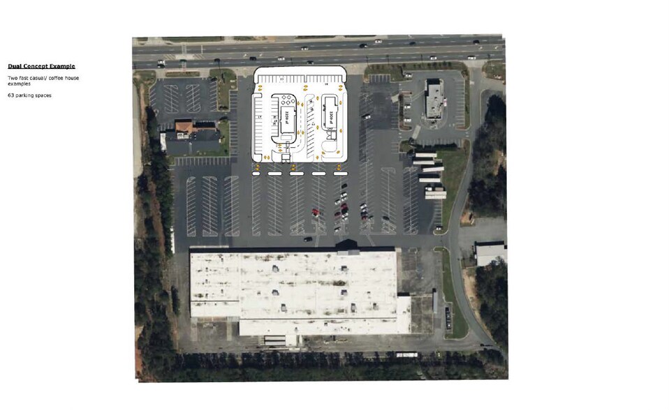 Watson Blvd, Warner Robins, GA à louer - Plan de site – Image 3 sur 3