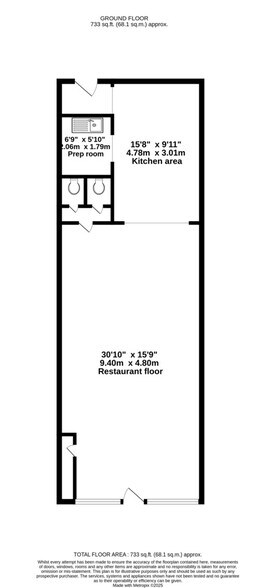7 Church Rd, Teddington à louer - Plan d’étage – Image 2 sur 3