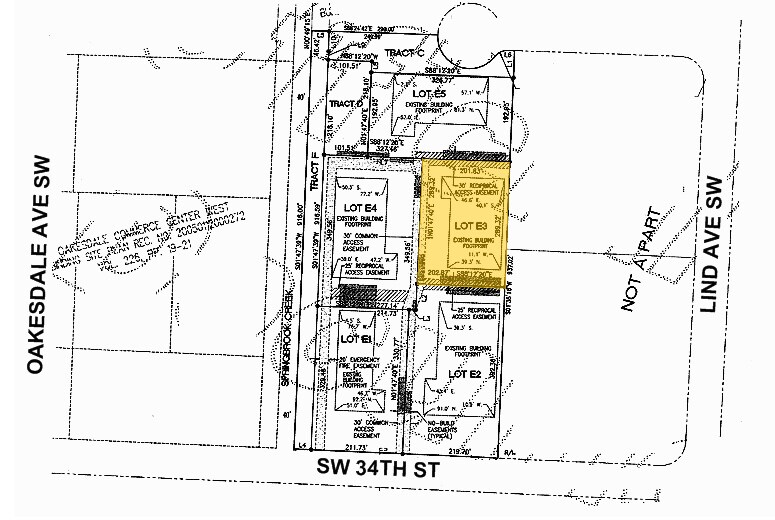 710 Sw 34th St, Renton, WA à louer - Plan cadastral – Image 2 sur 5