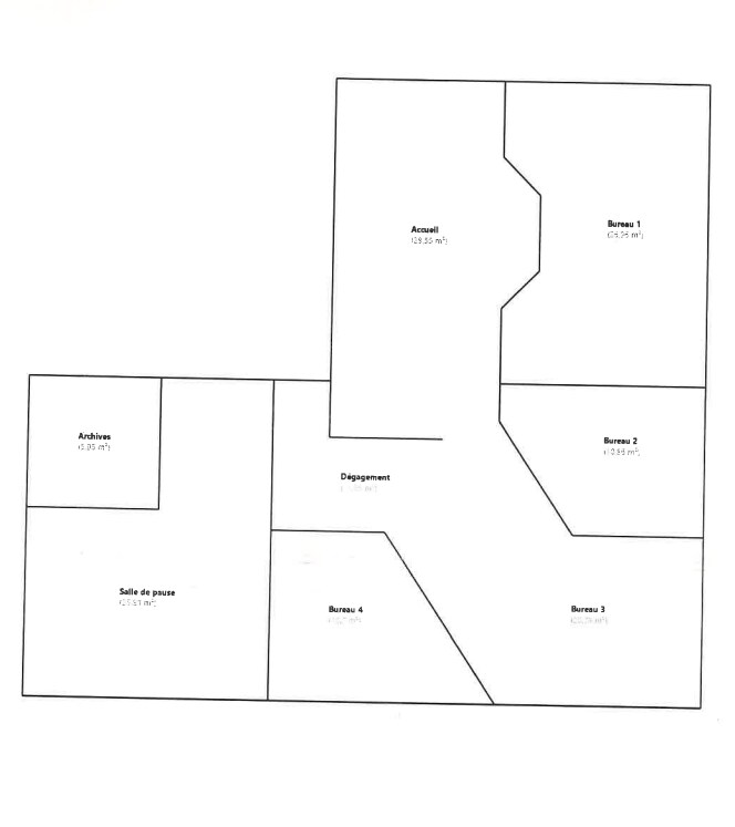 7 Rue Gutenberg, Mérignac à louer Plan d’étage– Image 1 sur 1
