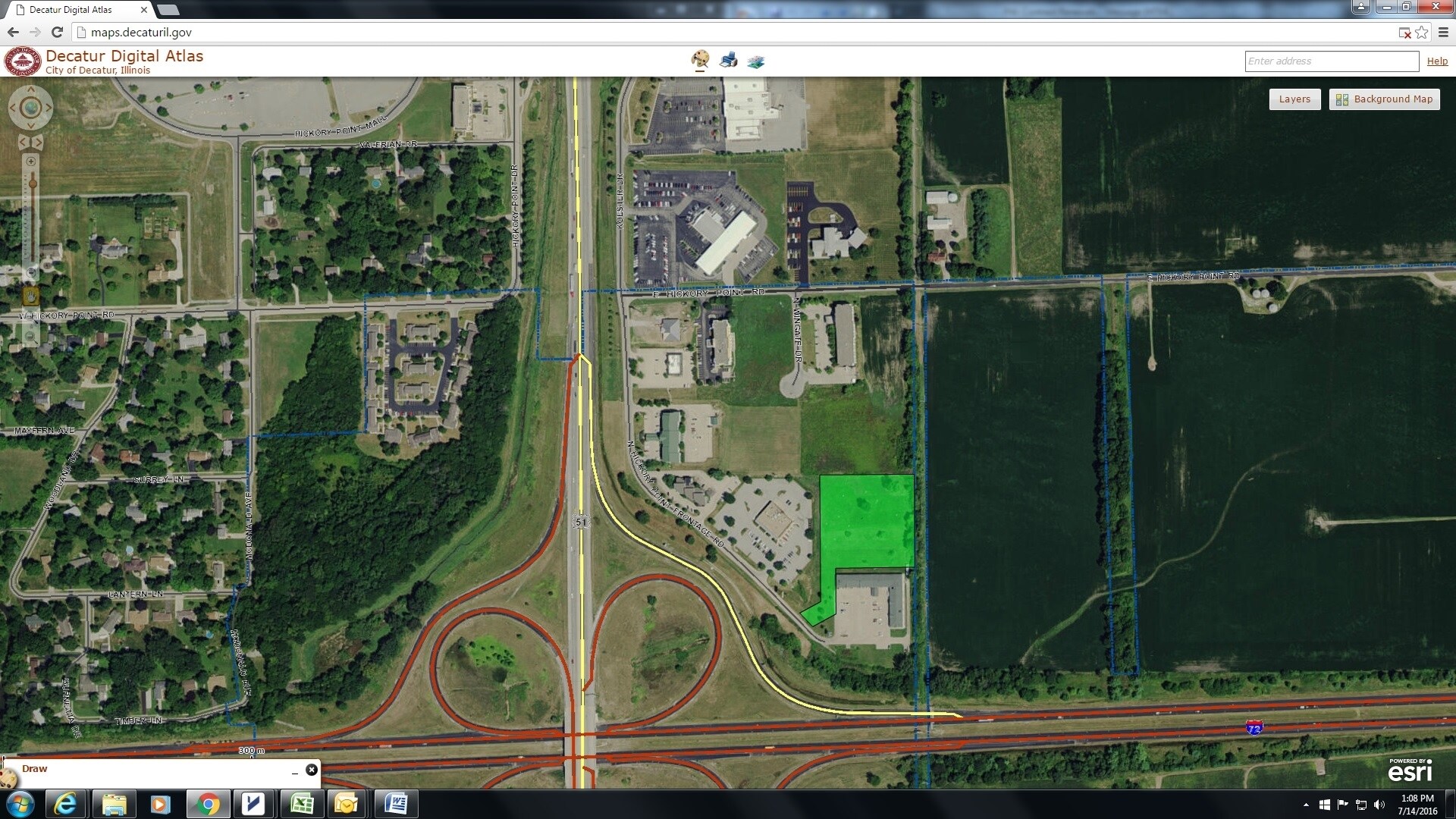 5050 Hickory Point Frontage Rd, Decatur, IL à vendre Photo de l’immeuble– Image 1 sur 2