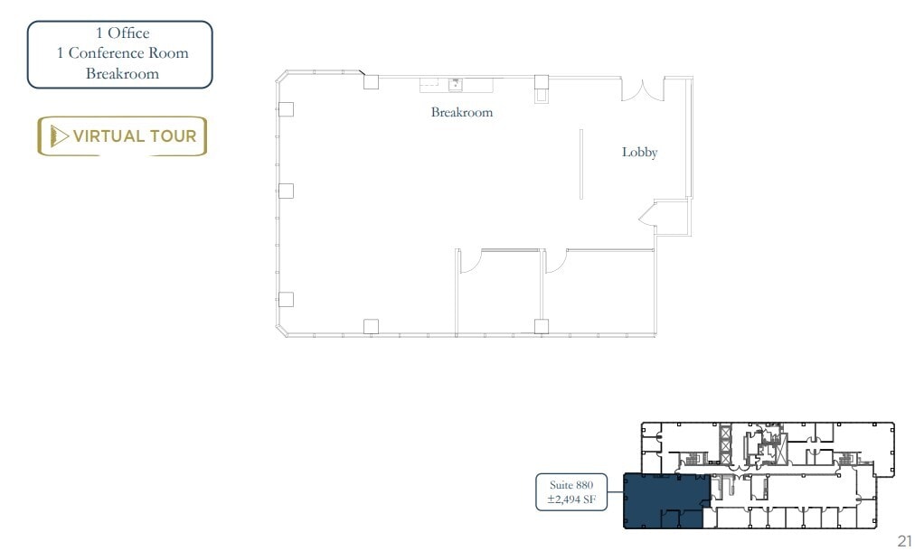 1 Almaden Blvd, San Jose, CA à louer Plan d’étage– Image 1 sur 1