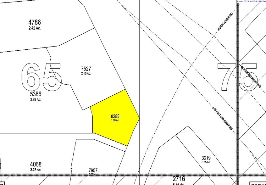 200-280 Nottingham Dr, Cary, NC à louer - Plan cadastral – Image 2 sur 17