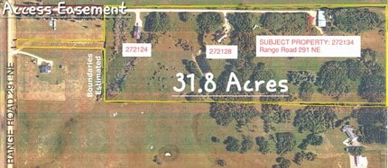 272128 Rge Rd 291 NE, Airdrie, AB - Vue aérienne  vue de carte