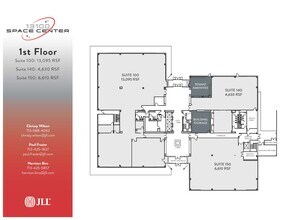13100 Space Center Blvd, Houston, TX à louer Plan d’étage– Image 1 sur 1