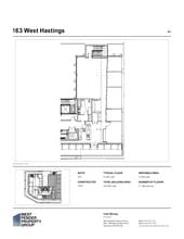 163 W Hastings St, Vancouver, BC à louer Plan de site– Image 1 sur 5