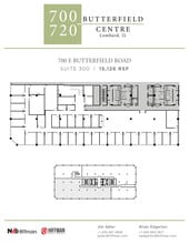 700 E Butterfield Rd, Lombard, IL à louer Plan d’étage– Image 1 sur 1