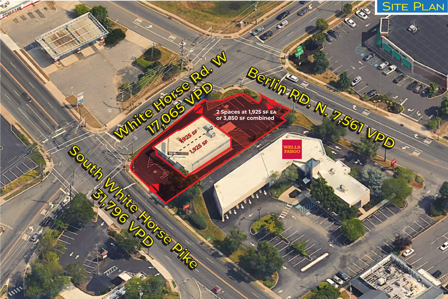1 S White Horse Pike, Stratford, NJ à louer - Photo de l’immeuble – Image 2 sur 9