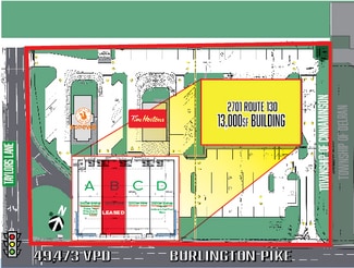 Plus de détails pour 2701 U.S. Route 130, Delran, NJ - Local commercial à louer