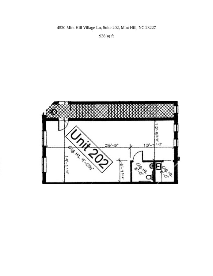 4520 Mint Hill Village Ln, Mint Hill, NC 28227 - Lot 202 - - Plan d’étage - Image 1 of 8